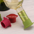 Custom silicone rubber stopper for wine glass bottle